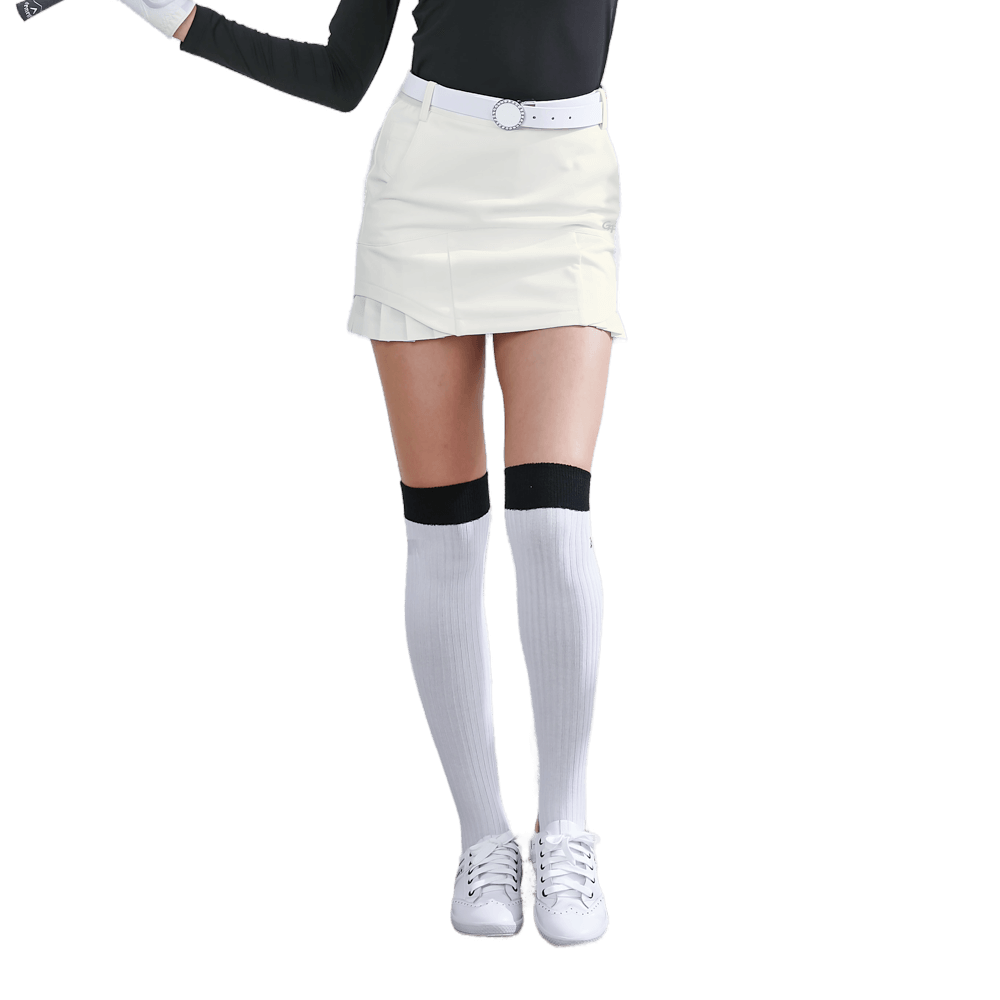 GoPlayer Women's Elastic Waist Golf Skirt