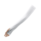 GoPlayer メンズ アンチ UV 冷却パーム スリーブ (ホワイト)