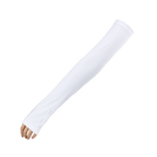 GoPlayer メンズ アンチ UV 冷却パーム スリーブ (ホワイト)