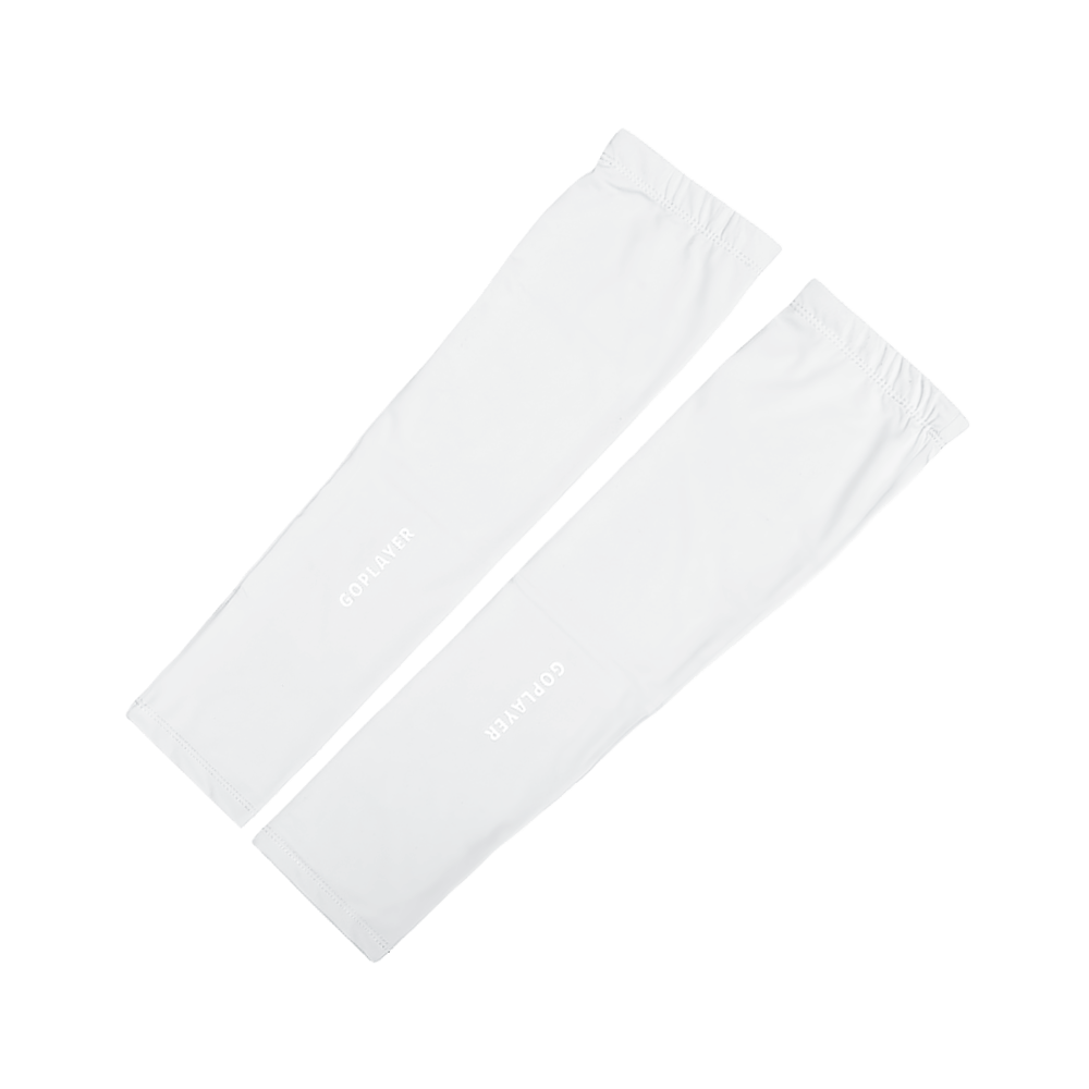 GoPlayer レディース クールサンプロテクションスリーブ（ホワイト）