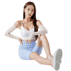 GoPlayer レディース クールサンプロテクションスリーブ（ホワイト）