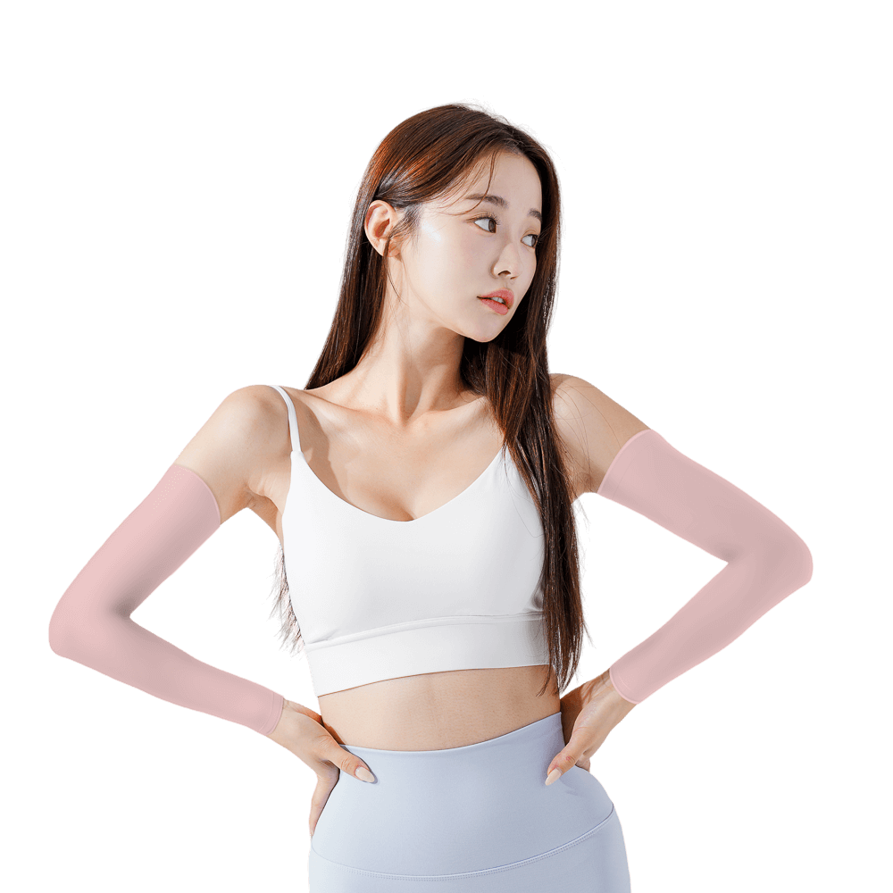 GoPlayer Women's Cool Sun Protection Sleeves (Pink)