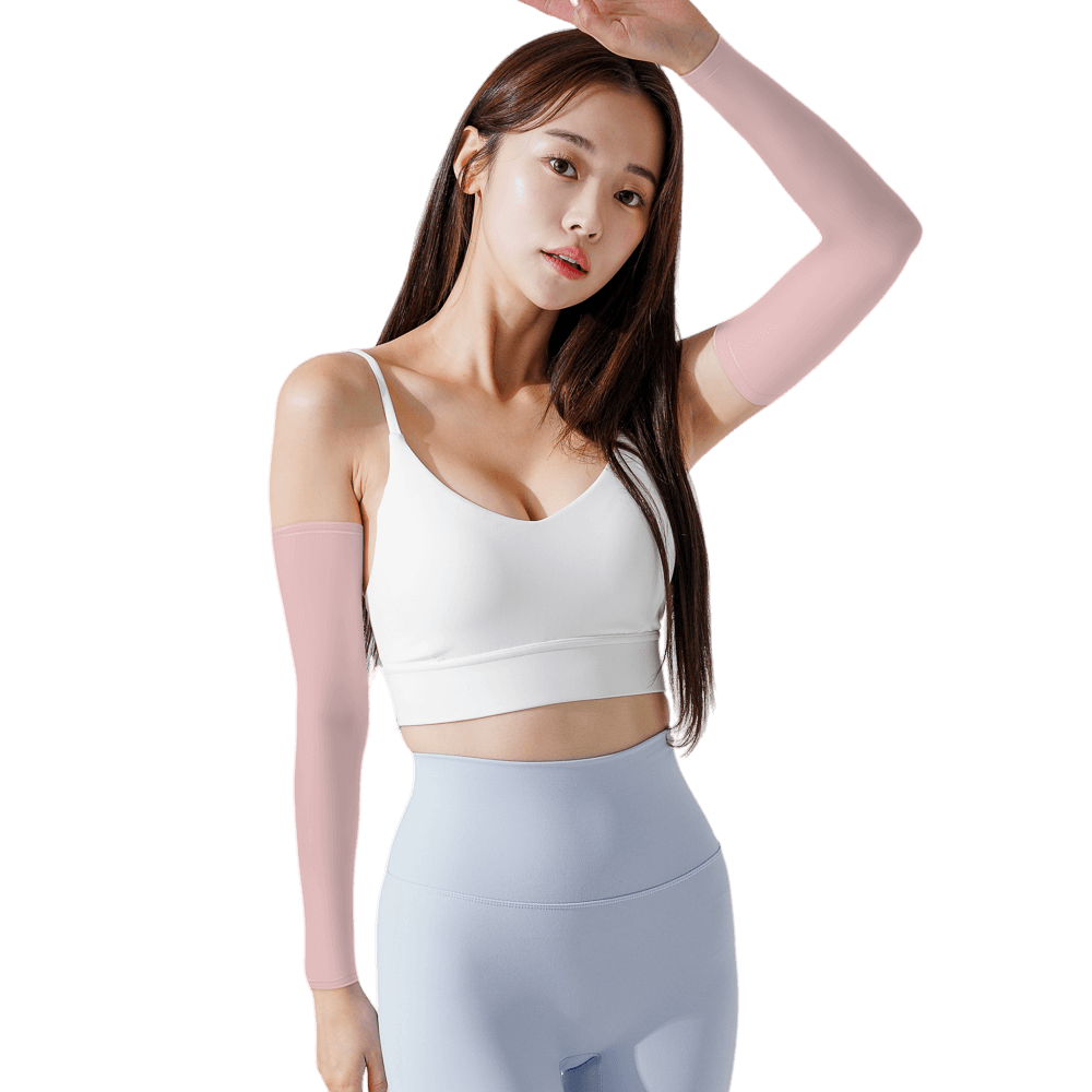 GoPlayer Women's Cool Sun Protection Sleeves (Pink)