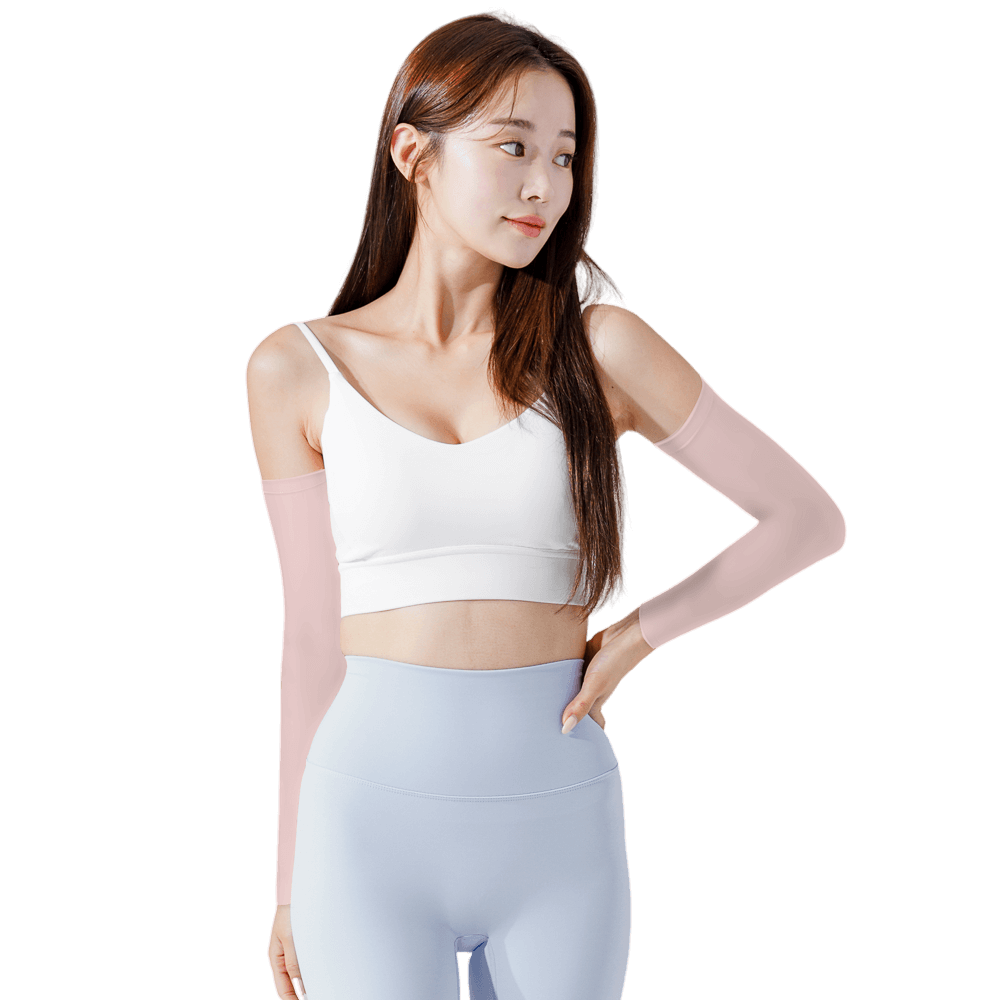 GoPlayer Women's Cool Sun Protection Sleeves (Pink)