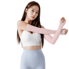 GoPlayer Women's Cool Sun Protection Sleeves (Pink)