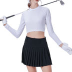 GoPlayer レディース アンチ UV 半身日焼け防止服 (ホワイト)