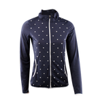 GoPlayer レディース アンチ UV 薄手ジャケット (ブルー ハート)