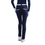 GoPlayer レディース ストレッチ ゴルフ パンツ レッド