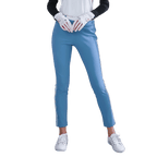 GoPlayer レディース ストレッチ ゴルフ パンツ レッド