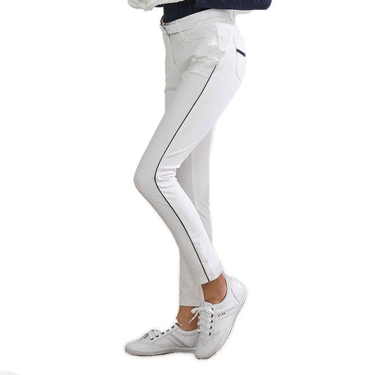 GoPlayer Women's Stretch Golf Pants White