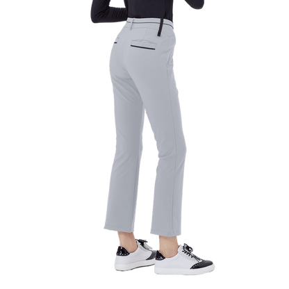 GoPlayer Women's High Waist Elastic Golf Pants (Grey)