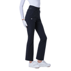 GoPlayer女高腰彈性高爾夫長褲(黑)2024