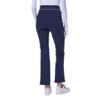 GoPlayer レディース ハイウエスト エラスティック ゴルフ パンツ (コバルト ブルー) 2024