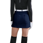 GoPlayer レディース ゴムウエスト ゴルフ スカート