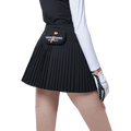 GoPlayer レディース エラスティック ゴルフ パンツ スカート (ブラック)