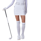 GoPlayer レディース ゴルフ ベルト ヒップ スカート (ホワイト)