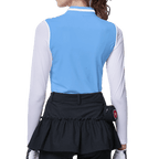 GoPlayer女連身防曬袖套衣(淺藍)