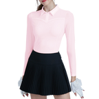 GoPlayer女高爾夫長袖防曬袖套衣(粉)