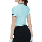 GoPlayer Women's Golf Ultra-Stretch Short-Sleeve Top (Light Green)