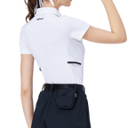 GoPlayer レディース クール＆通気性 半袖Tシャツ (ホワイト)