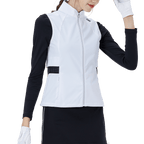 GoPlayer レディース ゴルフ 防水 スポーツベスト (ホワイト)