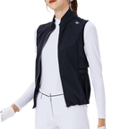 GoPlayer レディース ゴルフ 防水スポーツベスト (ブラック)