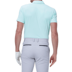 GoPlayer男沖孔彈性高爾夫短褲(淺灰)