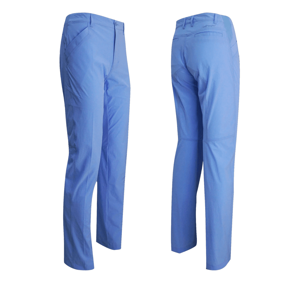 GoPlayer Elastic Waist Quick-Drying Golf Pants (Royal Blue)