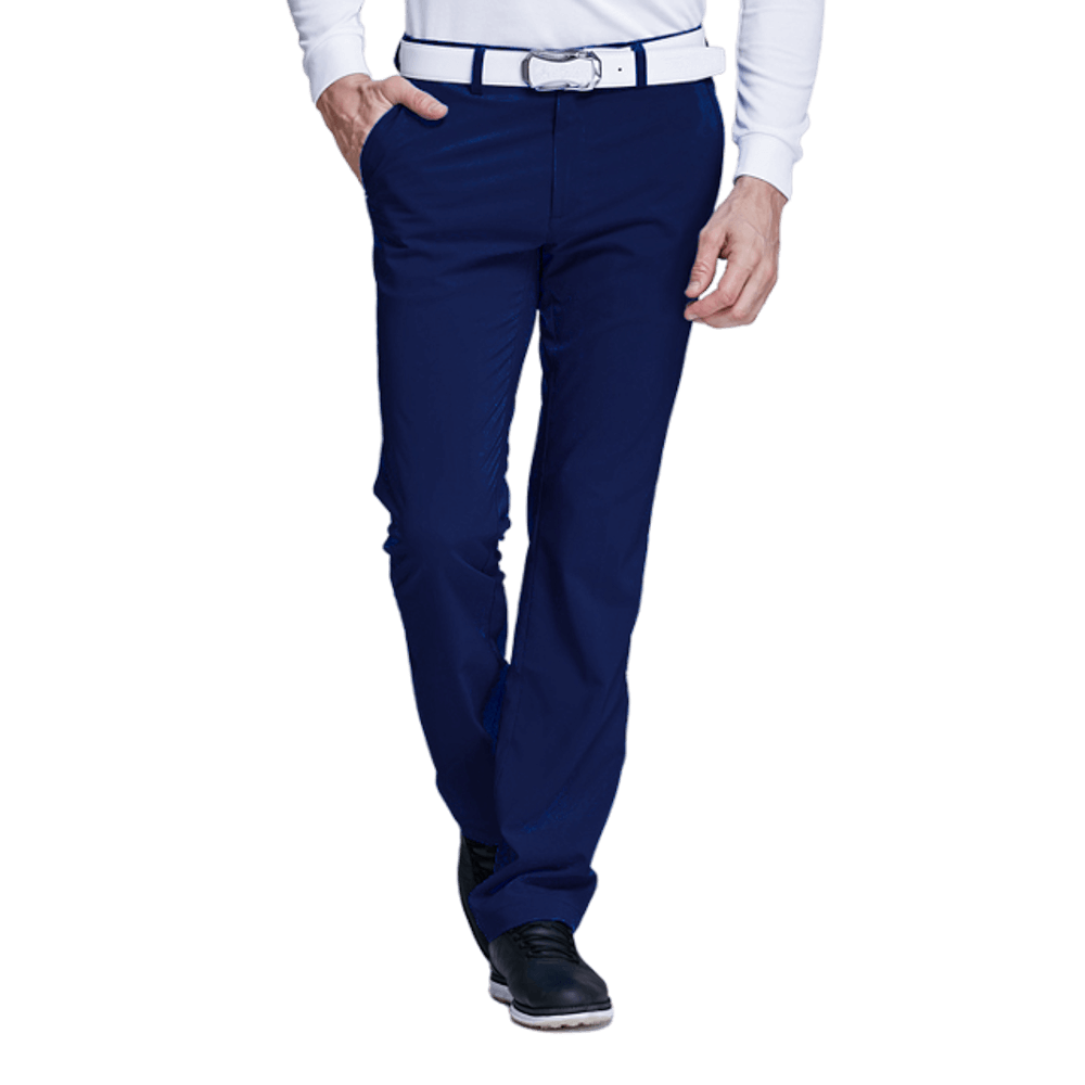 GoPlayer Elastic Waist Quick-Drying Golf Pants (Navy Blue)