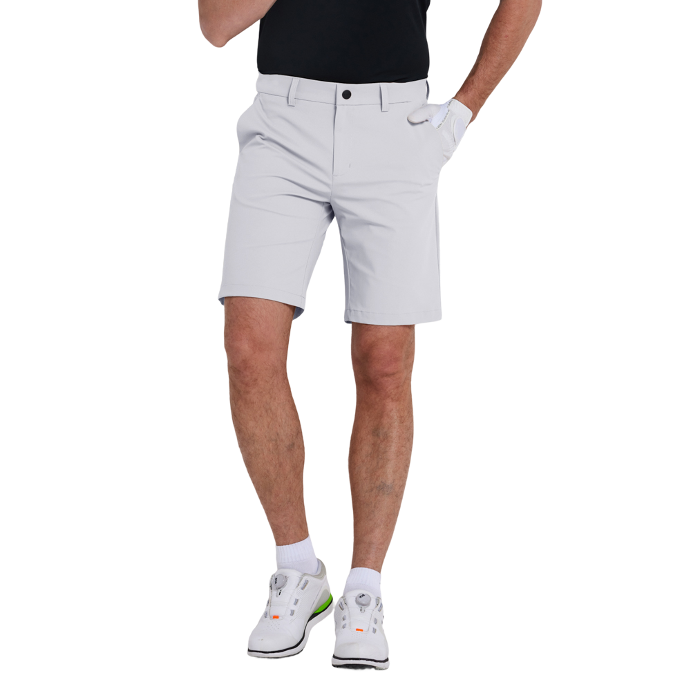 GoPlayer ウエストゴム速乾ゴルフショーツ (ホワイト)