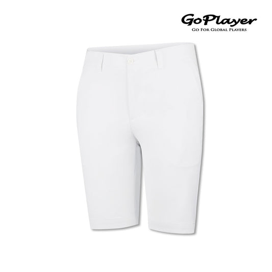 GoPlayer Men's Elastic Waist Golf Shorts