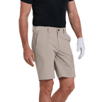 GoPlayer メンズ ウエストゴム ゴルフ ショーツ (カーキ)