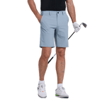 GoPlayer Men's Elastic Waist Golf Shorts (Sailor Blue)