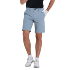 GoPlayer Men's Elastic Waist Golf Shorts (Sailor Blue)