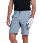 GoPlayer Men's Elastic Waist Golf Shorts (Sailor Blue)