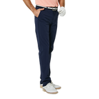 GoPlayer Men's Elastic Waist Golf Pants (Navy Blue)