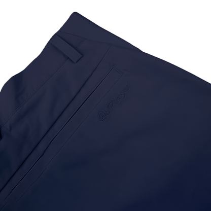 GoPlayer Men's Elastic Waist Golf Pants (Dark Blue)