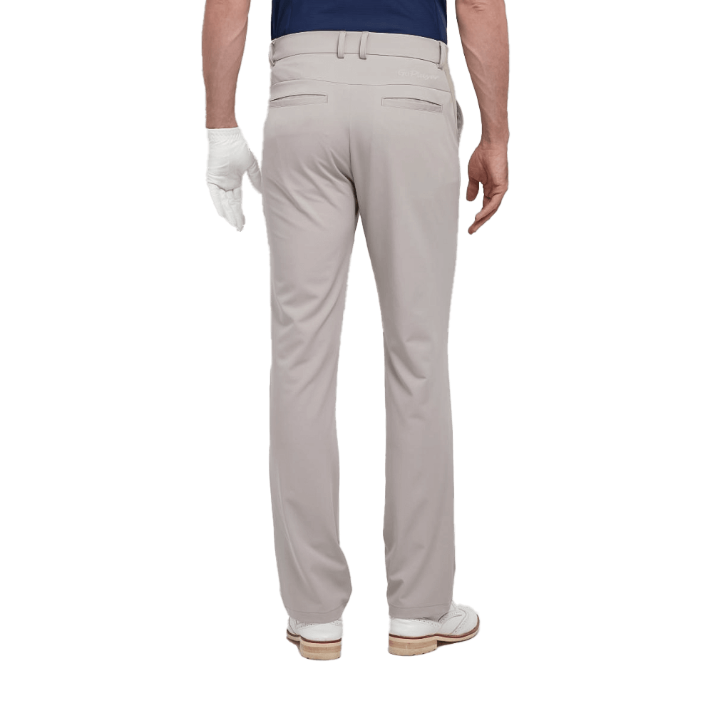 GoPlayer Men's Elastic Waist Golf Pants (khaki)