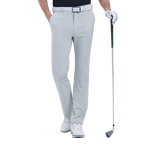 GoPlayer男沖孔透氣高爾夫長褲(淺灰)