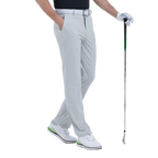 GoPlayer男沖孔透氣高爾夫長褲(淺灰)