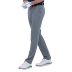 GoPlayer Men's Golf Perforated Breathable Golf Pants (Dark Gray)