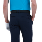 GoPlayer メンズ 穴あき通気性ゴルフ パンツ (ネイビー ブルー)