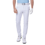 GoPlayer メンズ 穴あき撥水ゴルフ パンツ (ホワイト) 2024