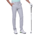 GoPlayer メンズ 超弾性穴あきゴルフ パンツ (ホワイト) 2024