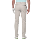 GoPlayer メンズ 超弾性穴あきゴルフ パンツ (ホワイト) 2024