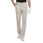 GoPlayer メンズ 超弾性穴あきゴルフ パンツ (ホワイト) 2024