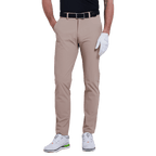 GoPlayer男吸濕排汗高爾夫長褲(卡其)2025