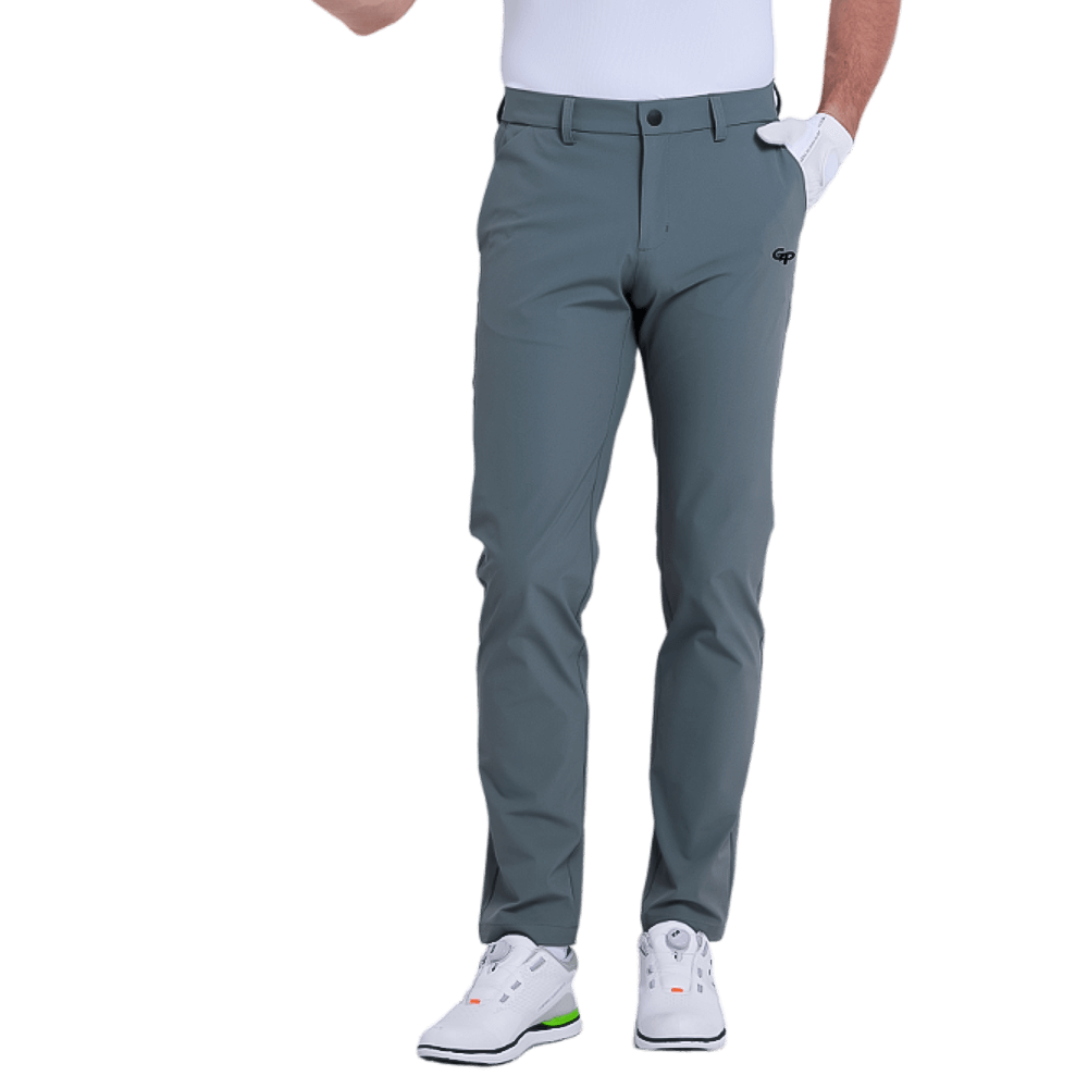 GoPlayer メンズ 吸湿速乾ゴルフパンツ（ダークグレー）2025