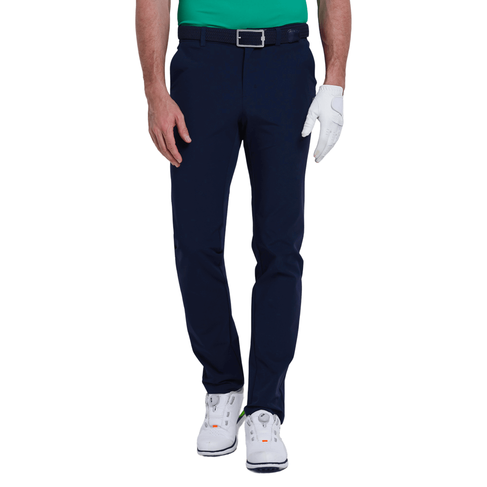 GoPlayer メンズ 吸湿速乾ゴルフパンツ (ネイビーブルー) 2025