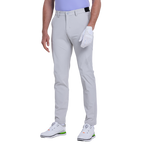 GoPlayer メンズ 伸縮性ウエスト パンチング ゴルフパンツ (コールドグレー)